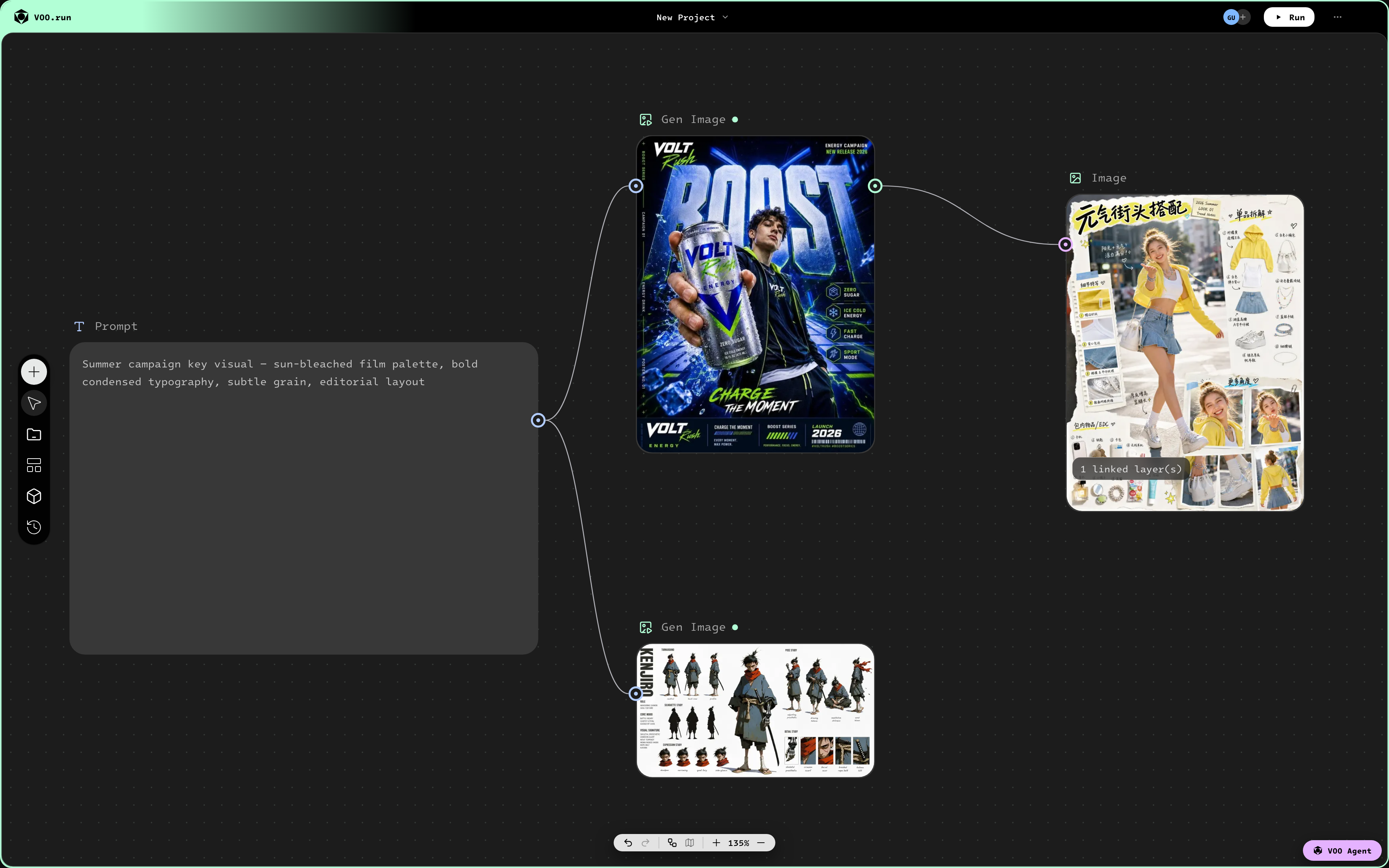 VOO Node Workflow Closeup